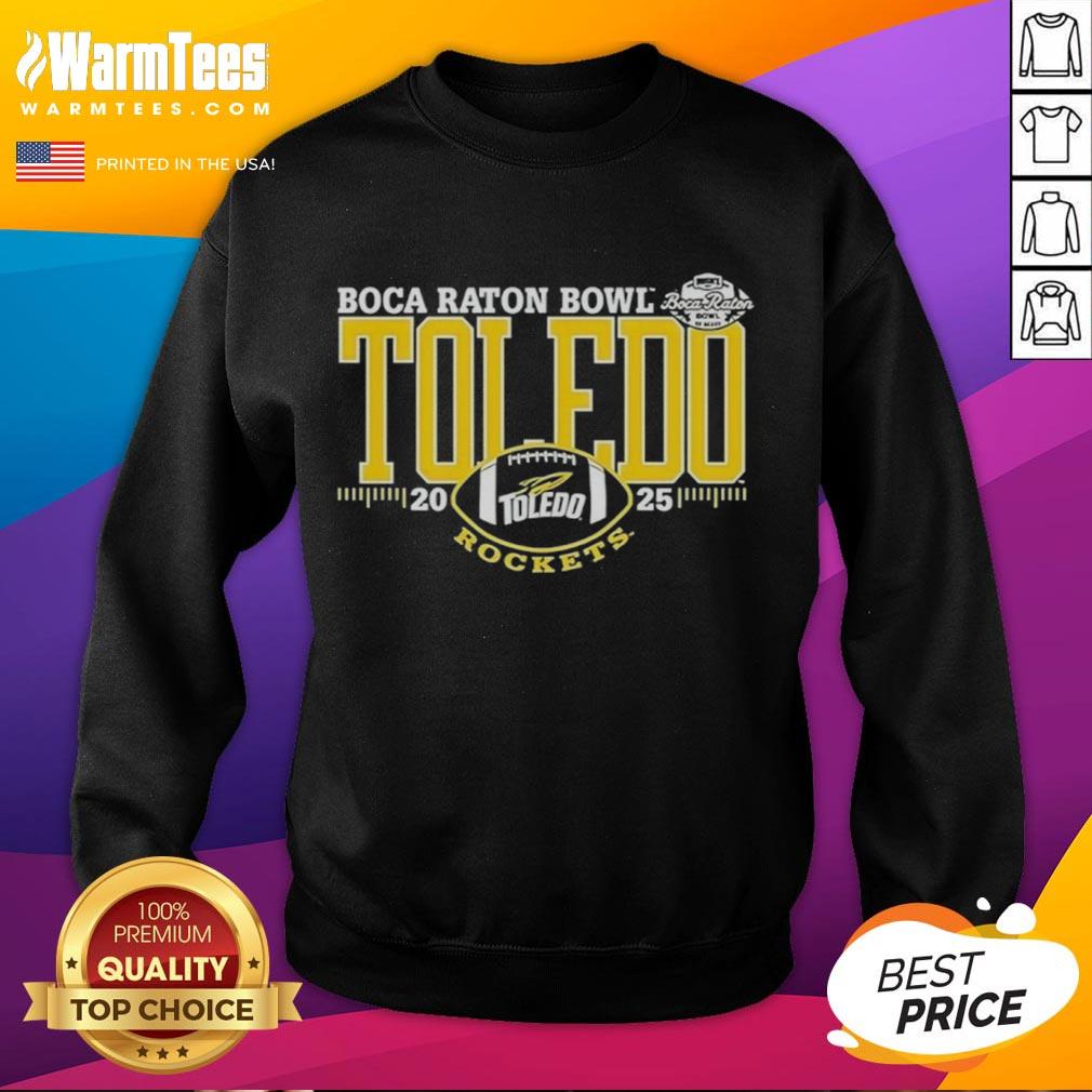 official-toledo-rockets-2025-boca-raton-bowl-logo-sweatshirt Official Toledo Rockets 2025 Boca Raton Bowl logo sweatshirt featuring vibrant team colors and design.
