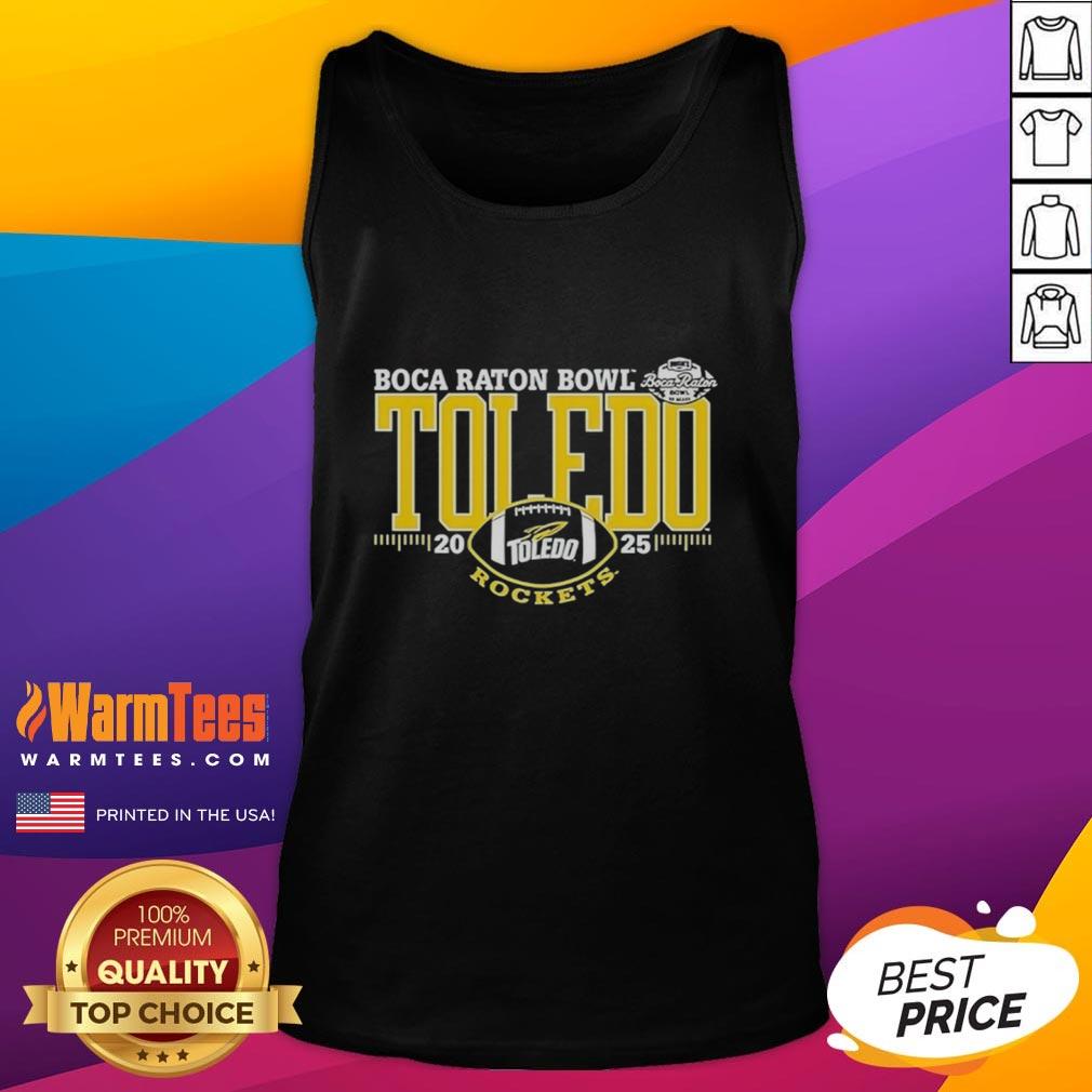 official-toledo-rockets-2025-boca-raton-bowl-logo-tank-top Alt Text: Official Toledo Rockets 2025 Boca Raton Bowl logo tank top featuring vibrant colors and team branding.