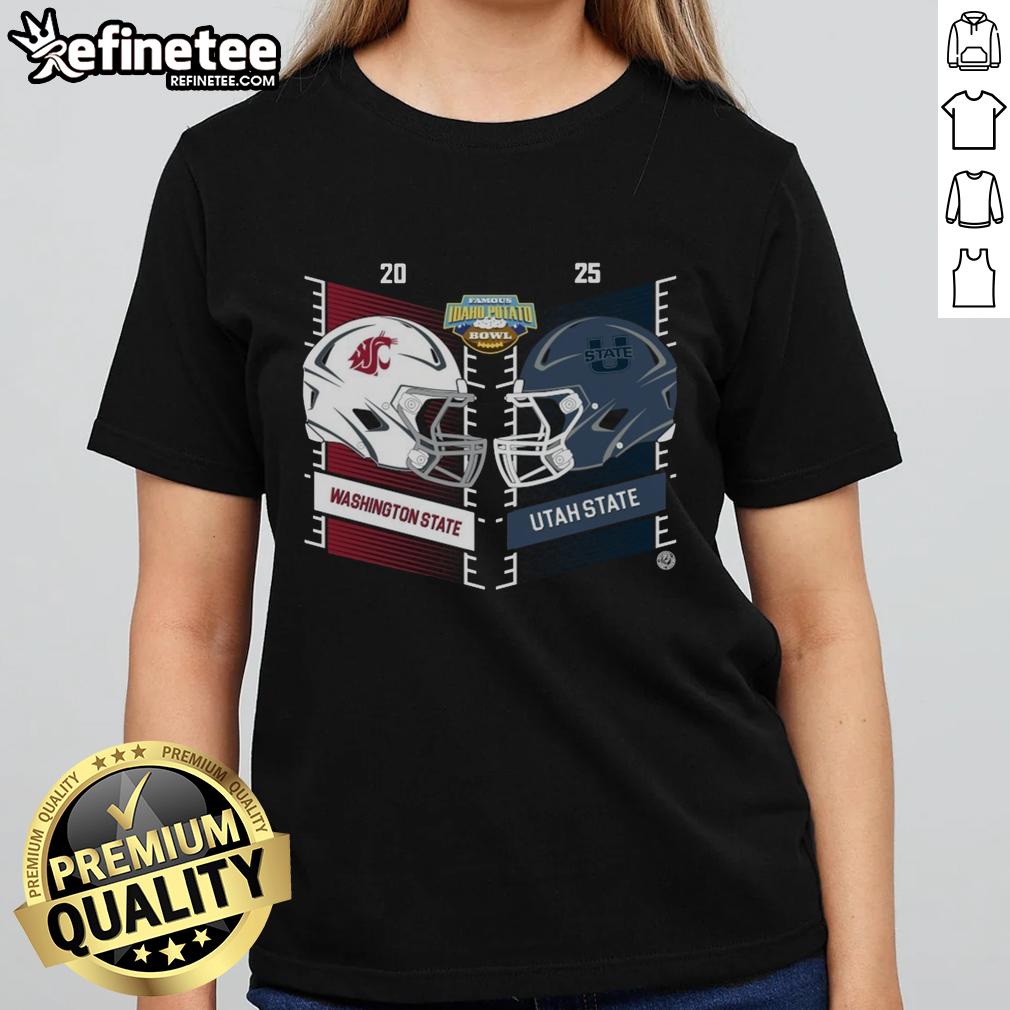 official-washington-state-cougars-vs-utah-state-aggies-2025-famous-idaho-potato-bowl-helmet-ladies-tee Official Washington State Cougars vs Utah State Aggies 2025 Famous Idaho Potato Bowl helmet ladies tee shirt design.