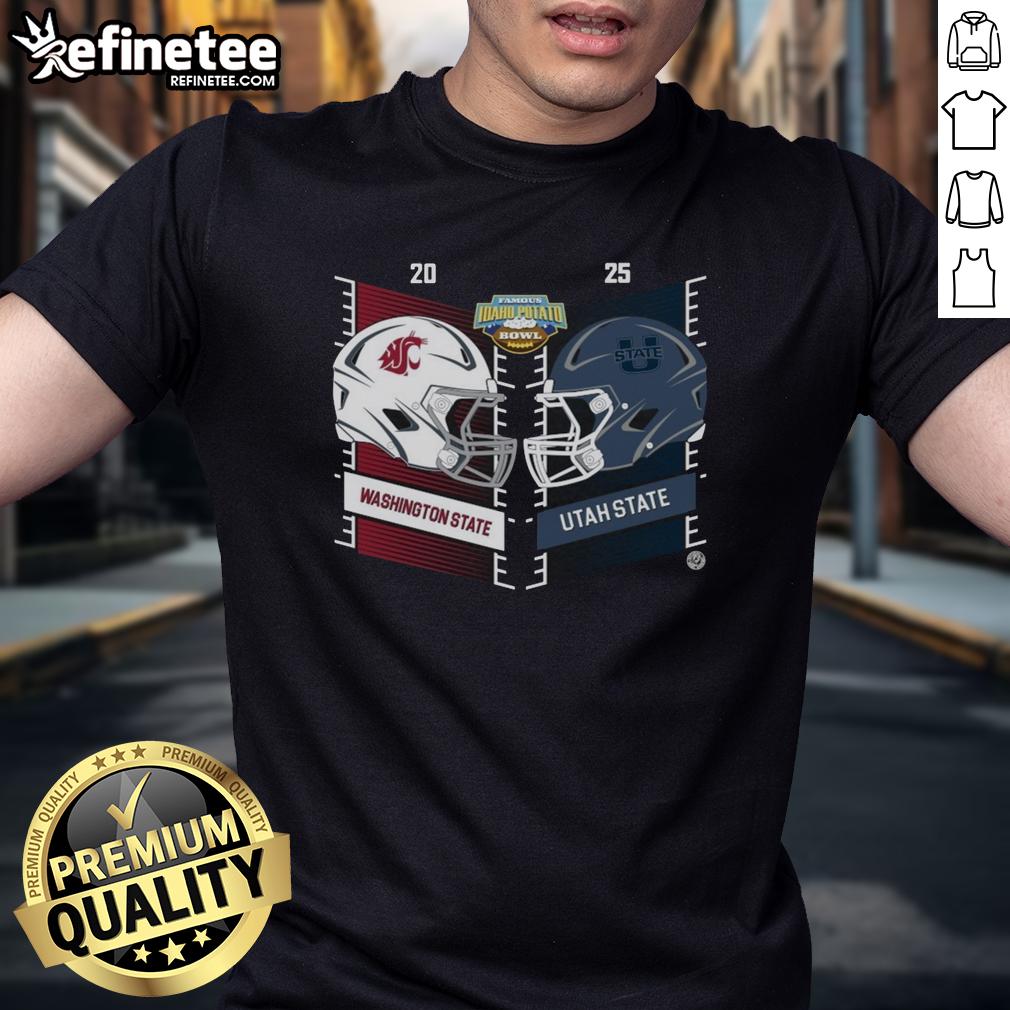 official-washington-state-cougars-vs-utah-state-aggies-2025-famous-idaho-potato-bowl-helmet-t-shirt-1 Official Washington State Cougars vs Utah State Aggies 2025 Famous Idaho Potato Bowl helmet T-shirt design.