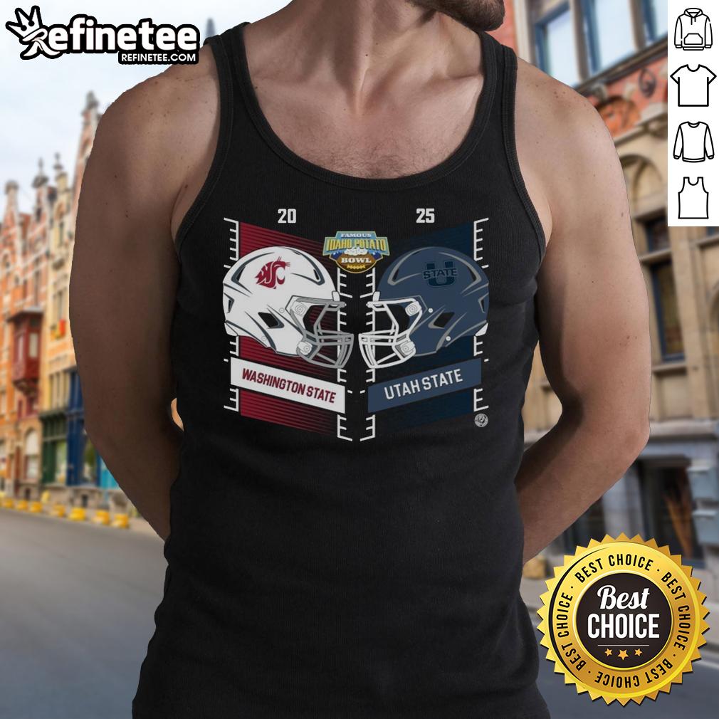 official-washington-state-cougars-vs-utah-state-aggies-2025-famous-idaho-potato-bowl-helmet-tank-top Alt Text: Washington State Cougars vs Utah State Aggies 2025 Famous Idaho Potato Bowl helmet tank top design