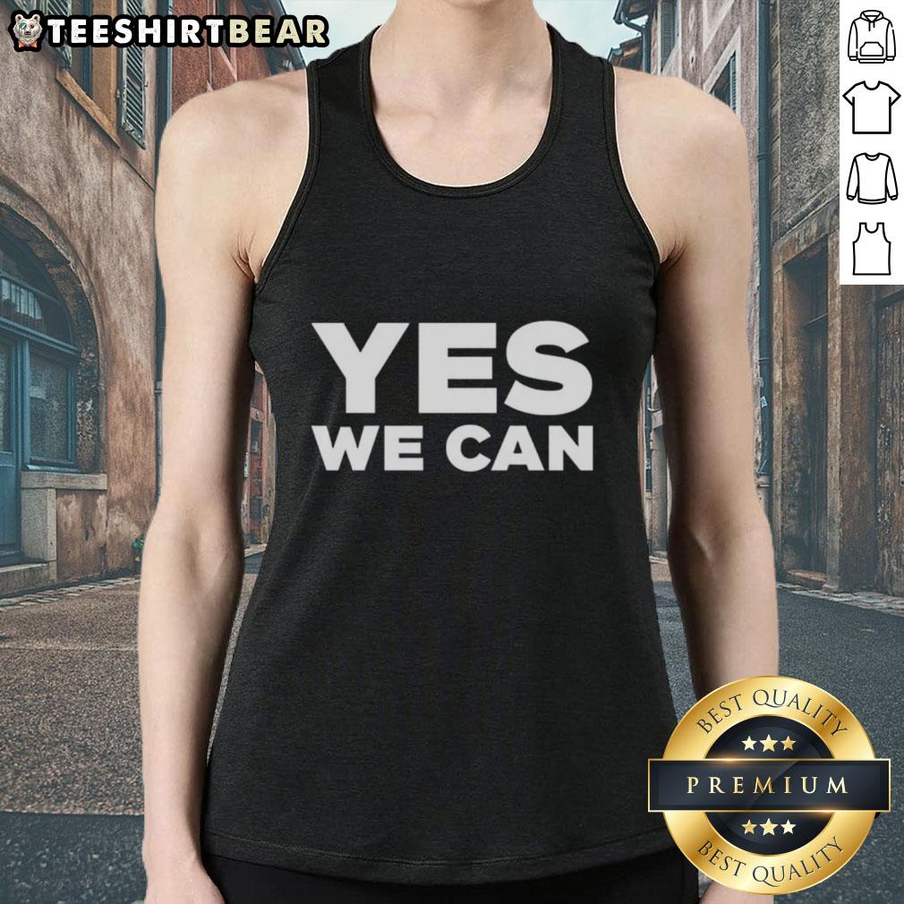 official-yes-we-can-tank-top Official Yes We Can Tank Top featuring bold graphic design, perfect for casual wear and expressing positivity.
