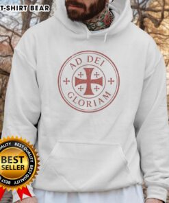 Original Ad Dei Gloriam Logo Hoodie featuring a bold emblem and stylish design for a trendy look.
