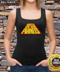 Original Battle of the Planets tank top featuring vibrant graphics and a classic design for fans of the iconic series.