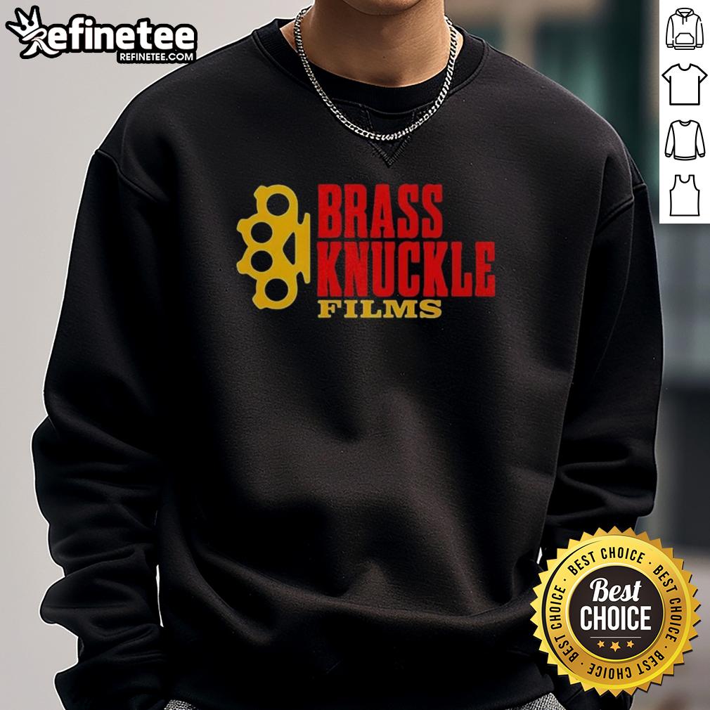 original-brass-knuckle-films-sweatshirt Original Brass Knuckle Films sweatshirt featuring a stylish design, perfect for fans of indie film and unique fashion.