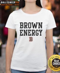 Alt Text: Original Brown Bears Brown Energy B Ladies Tee featuring a stylish design perfect for casual wear.