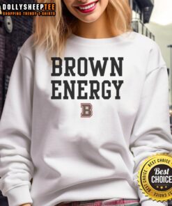 Original Brown Bears Brown Energy B Sweatshirt showcasing a stylish design perfect for casual wear.