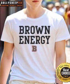 Original Brown Bears Brown Energy B T-Shirt featuring a stylish design perfect for casual wear and animal lovers.