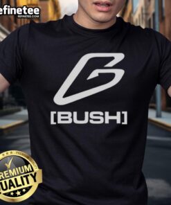 Original Bush Gaming Logo T-Shirt featuring a bold design and vibrant colors, perfect for gaming enthusiasts.