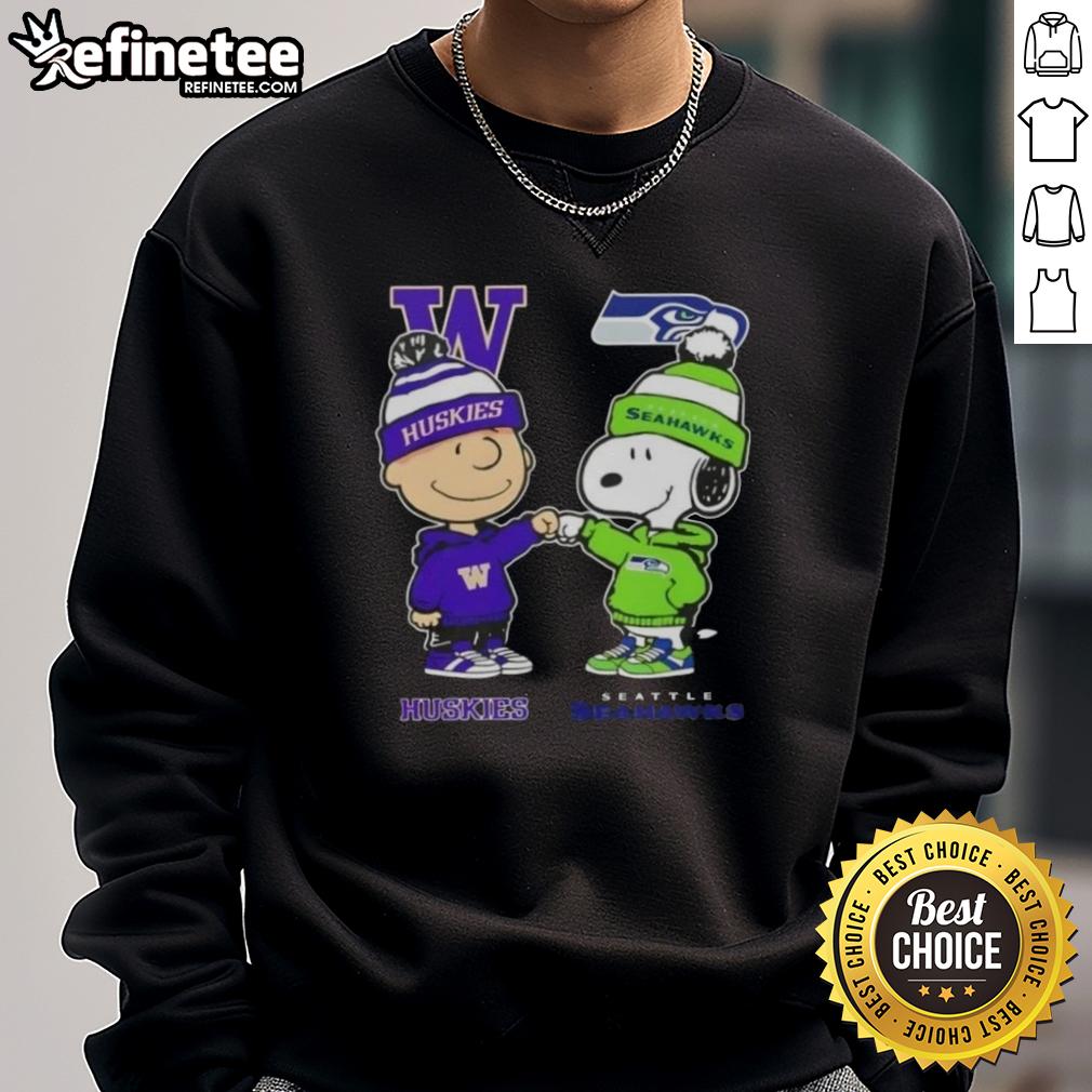 original-charlie-brown-fist-bump-snoopy-washington-huskies-x-seattle-seahawks-sweatshirt Original Charlie Brown fist bump with Snoopy on Washington Huskies x Seattle Seahawks sweatshirt design.