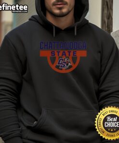 Original Chattanooga State Tigers Basketball hoodie featuring the Cs logo, perfect for fans and players alike.