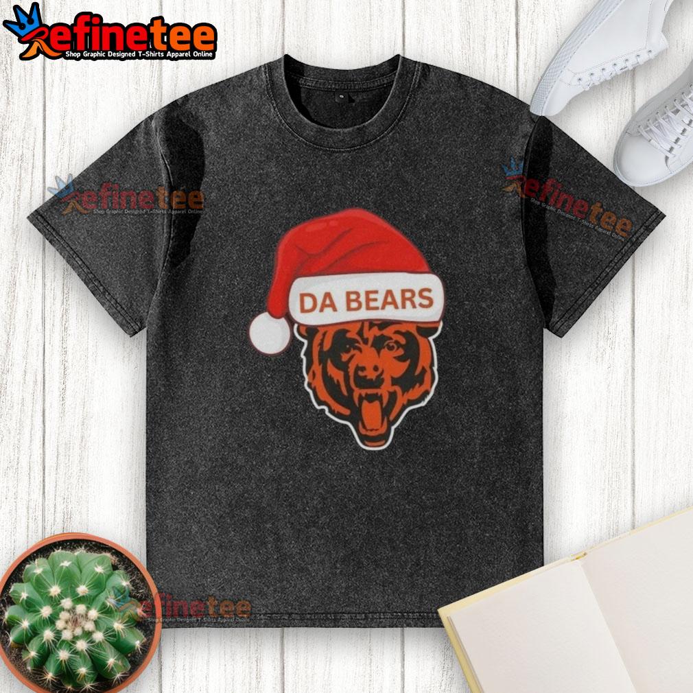 original-chicago-da-bears-santa-christmas-2025-washed-t-shirt Alt Text: Original Chicago Da Bears Santa Christmas 2025 washed t-shirt featuring festive design and team colors.