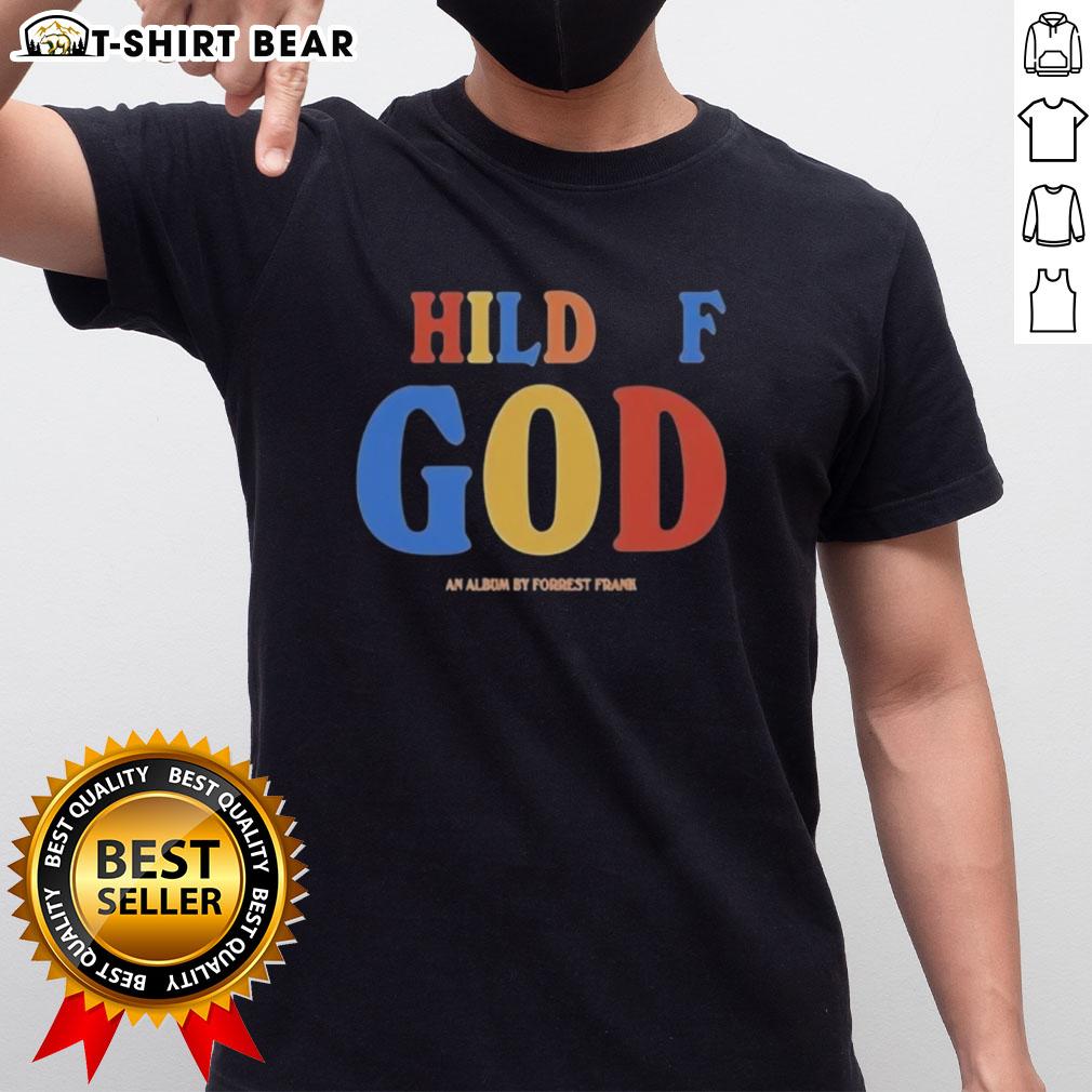Original Child Of God An Albem By Forrest Frank T Shirt Alt Text: Original Child Of God album cover t-shirt by Forrest Frank featuring vibrant graphics and bold text design.