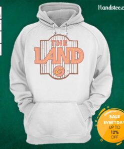 Original Cleveland Cavaliers The Land Court City Edition 2025 Hoodie featuring team colors and logo, perfect for fans.