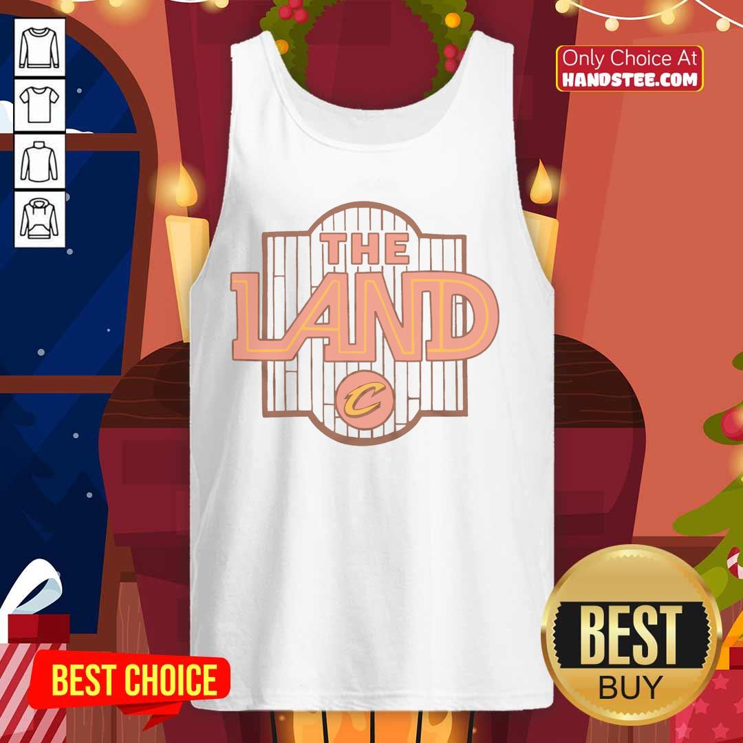 original-cleveland-cavaliers-the-land-court-city-edition-2025-tank-top Alt Text: Original Cleveland Cavaliers The Land Court City Edition 2025 tank top featuring team colors and logo.