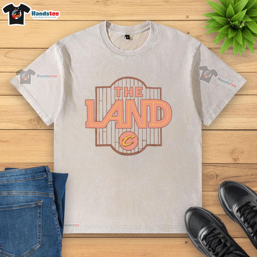original-cleveland-cavaliers-the-land-court-city-edition-2025-washed-t-shirt Original Cleveland Cavaliers The Land Court City Edition 2025 washed t-shirt featuring team logo and vibrant colors.