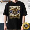 Original Denver Nuggets Heater T-Shirt featuring vibrant team colors and logo, perfect for basketball fans and collectors.