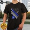 Original Duke Blue Devils X Teacher American Flag T-Shirt featuring a patriotic design for fans and educators.