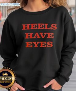 Original Heels Have Eyes sweatshirt featuring a stylish design with eye graphics, perfect for trendy streetwear.