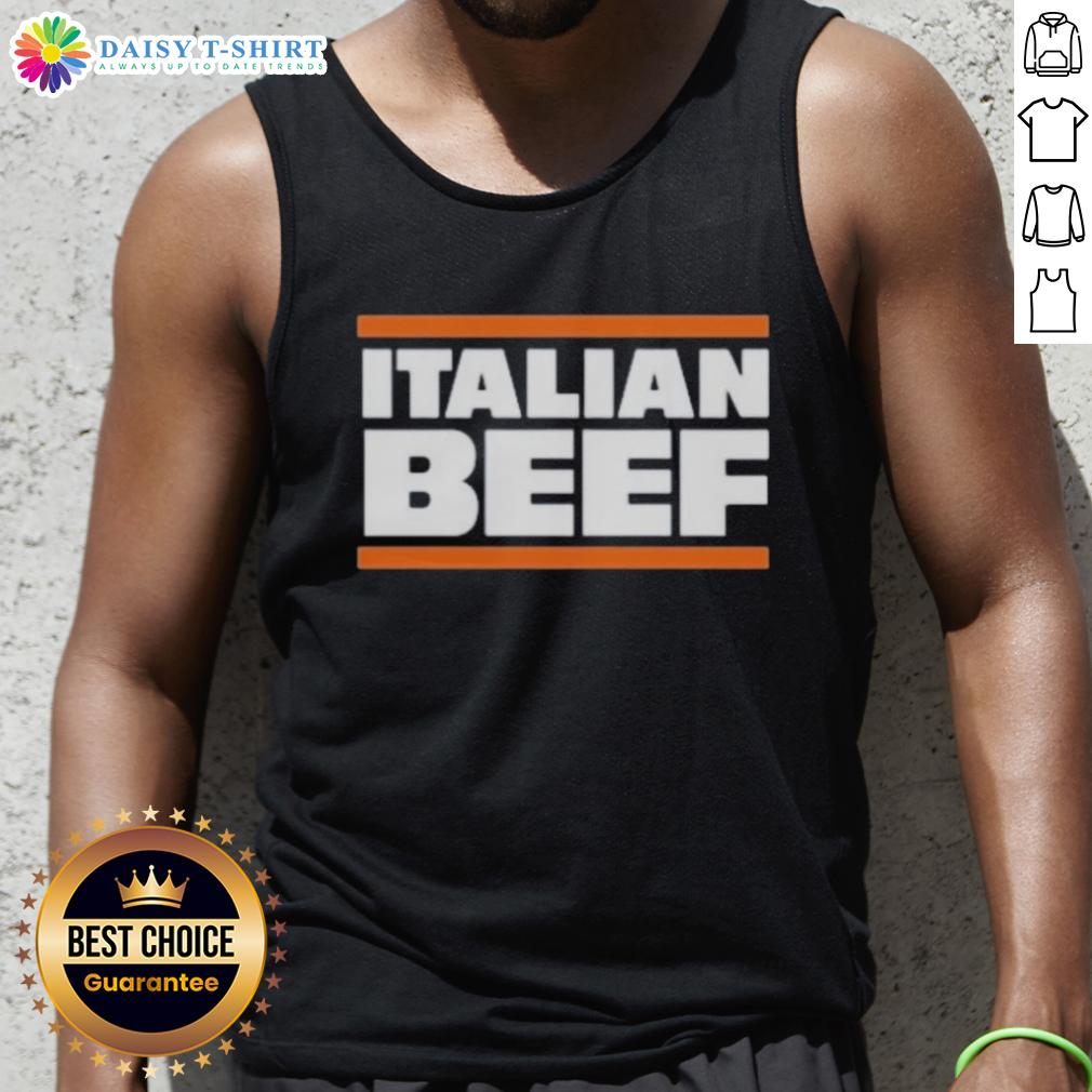 Original Italian Beef Chicago Bears Tank Top Original Italian Beef Chicago Bears tank top featuring bold team colors and design, perfect for fans and summer wear.