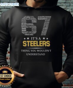 Original Its A Steelers Thing You Wouldn't Understand hoodie featuring bold Steelers logo and stylish design.