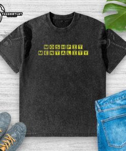 Original Jakob East Moshpit Mentality House washed t-shirt in vibrant colors, perfect for fans of music and streetwear.