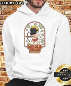 Original Love Is In The Air Gas Clouds Hoodie featuring vibrant gas cloud graphics on a stylish, cozy design.