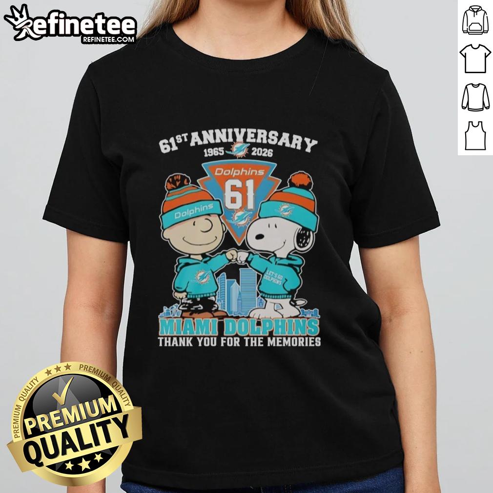 original-miami-dolphins-outfit-with-snoopy-and-charlie-brown-61st-anniversary-1965-2026-ladies-tee Original Miami Dolphins outfit featuring Snoopy and Charlie Brown, celebrating the 61st anniversary 1965-2026 on ladies' tee.
