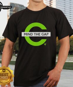 Original Mind The Gap T-Shirt featuring bold graphic design and comfortable fit for casual wear.