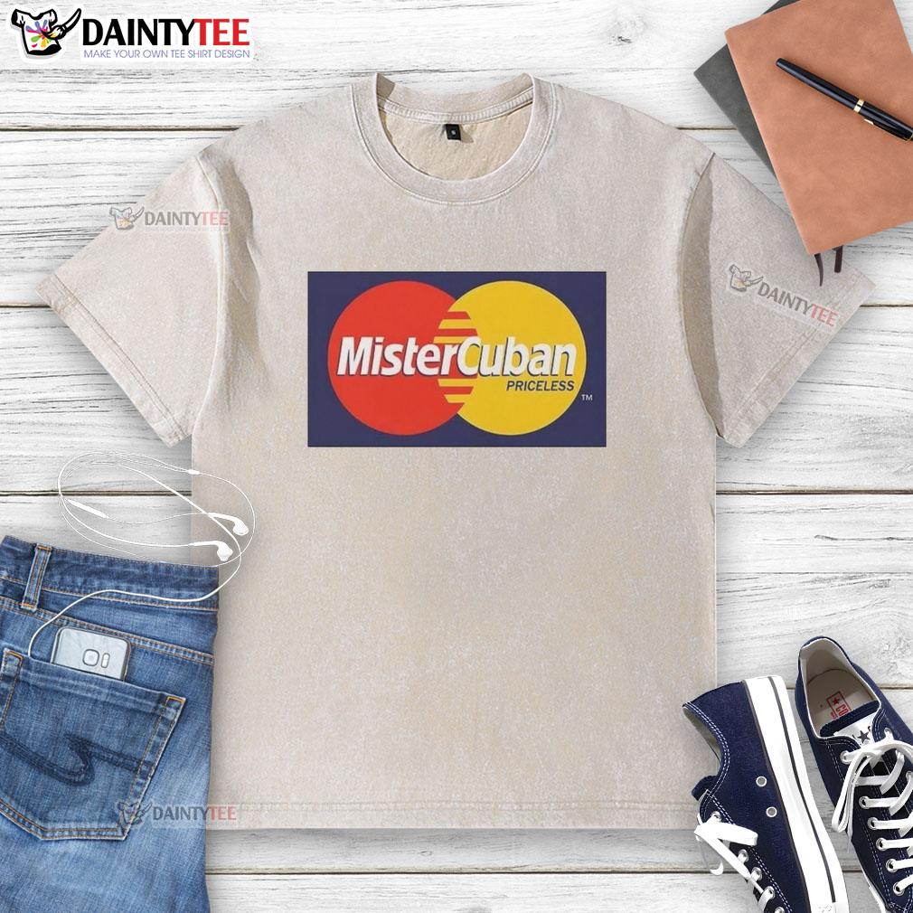 original-mister-cuban-priceless-logo-washed-t-shirt Original Mister Cuban Priceless Logo washed t-shirt featuring a stylish design and comfortable fit for casual wear.