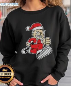 Original MXPX Santa PX sweatshirt featuring festive design and comfortable fit, perfect for holiday wear.
