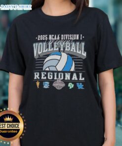 Original NCAA Division I Women's Volleyball Regionals tee featuring Arizona State, Creighton Bluejays, and Cal Poly logos.