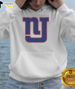 Original New York Giants logo parody hoodie featuring a unique design for fans of the team and sports fashion.