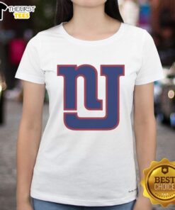 Original New York Giants logo parody on a stylish ladies tee, perfect for fans seeking unique team apparel.