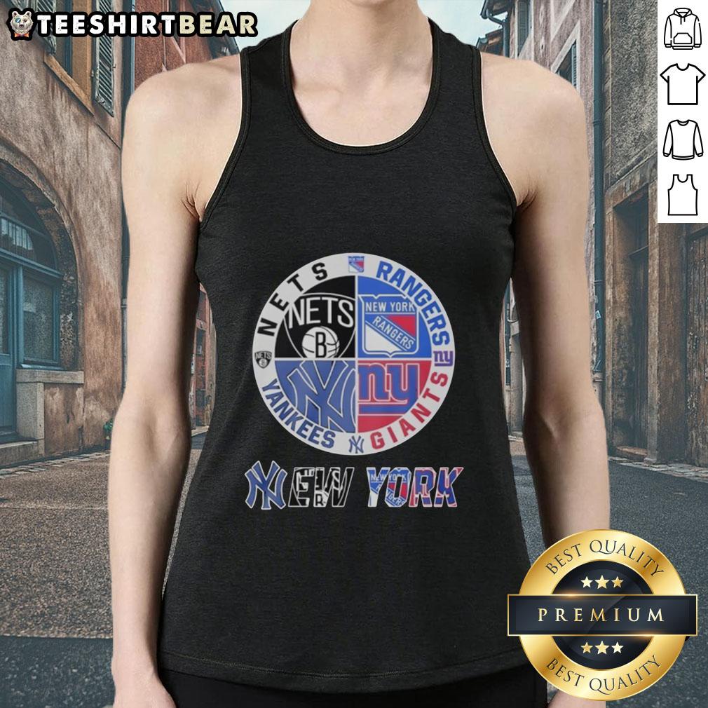 original-new-york-giants-new-york-yankees-york-nets-new-york-rangers-mashup-logo-tank-top Alt Text: Original New York Giants, Yankees, Nets, and Rangers mashup logo tank top showcasing iconic NYC sports teams.