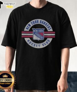 Original New York Rangers Surround T-Shirt featuring team logo and vibrant colors, perfect for Rangers fans.