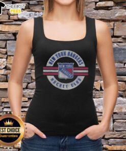 Original New York Rangers surround tank top featuring vibrant team colors and logo, perfect for hockey fans.