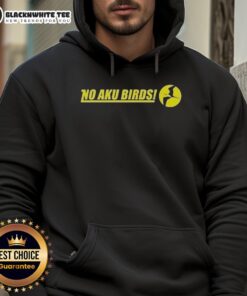 Original No Aku Birds Logo Hoodie featuring a stylish bird graphic on a comfortable fabric, perfect for casual wear.