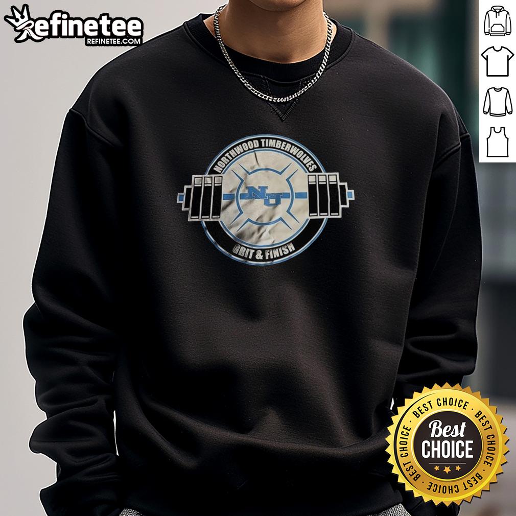 original-northwood-timberwolves-grit-and-finish-sweatshirt Alt Text: Original Northwood Timberwolves Grit and Finish Sweatshirt in navy, featuring the Timberwolves logo and cozy design.