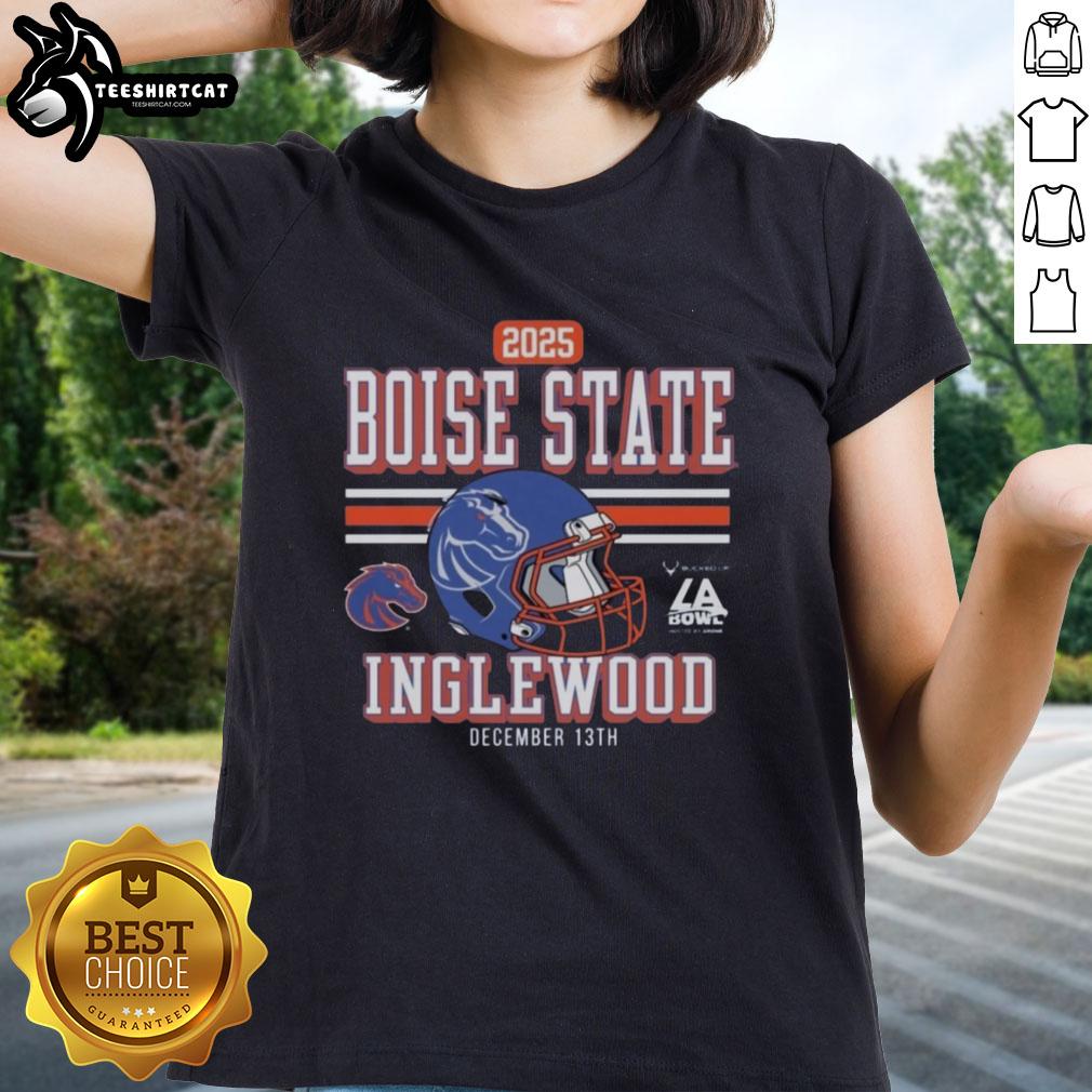 original-official-boise-state-broncos-2025-la-bowl-ladies-tee Alt Text: Original Official Boise State Broncos 2025 LA Bowl Ladies Tee featuring team colors and logo, perfect for fans.