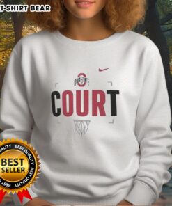 Original Ohio State Our Court Sweatshirt featuring bold graphics and a comfortable fit for fans and students.