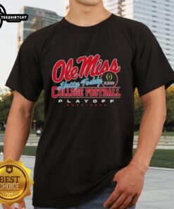 Original Ole Miss Hotty Toddy College Football Playoff 2025-26 T-Shirt featuring a bold design and school colors.