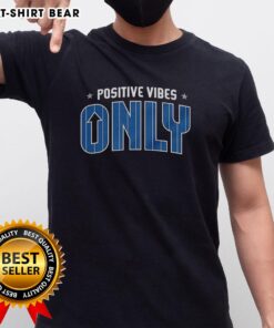 Original Orlando Magic Positive Vibes Only T-Shirt featuring vibrant colors and team logo, perfect for fans and casual wear.