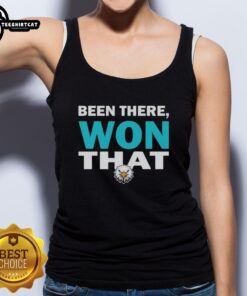 Alt Text: Original Philadelphia Eagles football logo on a stylish Been There Won That tank top for fans and sports enthusiasts.