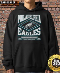Original Philadelphia Eagles Heater Hoodie in green, showcasing team logo and cozy design for fans and cold weather.