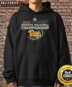 Original Pitt Panthers 2025 NCAA Division I Women's Volleyball Championship Final Four Bound Hoodie, navy blue design.