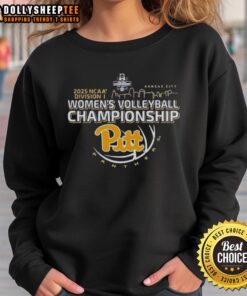 Original Pitt Panthers 2025 NCAA Division I Women's Volleyball Championship Final Four Bound Sweatshirt in navy blue.