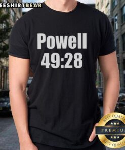 Alt Text: Original Powell 49 28 T-Shirt featuring a bold graphic design in vibrant colors for skateboarding enthusiasts.