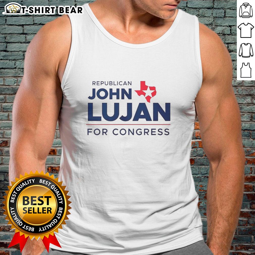 Original Republican John Lujan For Congress 2026 Tank Top Original Republican John Lujan for Congress 2026 tank top featuring bold graphics and patriotic colors.
