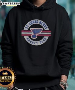Vintage St. Louis Blues hoodie featuring a classic design, perfect for fans of the NHL team and retro sportswear.